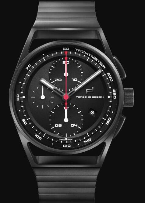 Replica Porsche Design Watch 1919 CHRONOTIMER ALL BLACK 4046901418267